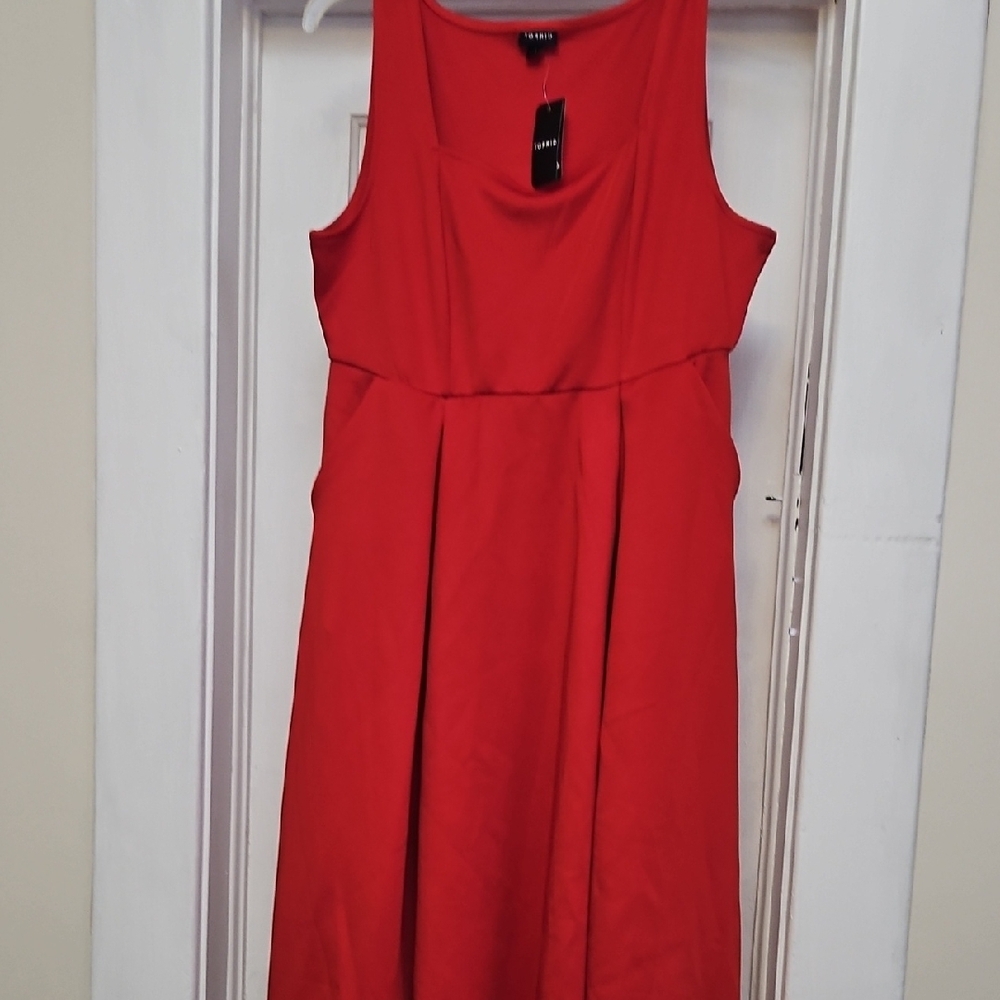 Red Skater Dress from Torrid